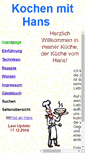 Mobile Screenshot of hans-kocht.de